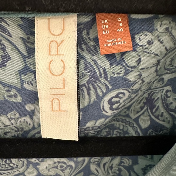 Pilcro Velvet Button Down Shirt - Picture 2 of 6